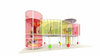 Super Fun Rope Net Play Structures in Indoor Playground for Children