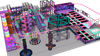 Magical Purple Style Indoor Playground for Children