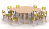 Safe Used Daycare Furniture Sale, Free Daycare Furniture, Kids Furnitures Kids Study Table Chair 