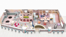 Seductive Macaron Theme Indoor Playground for Amusement Park