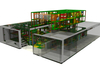 Adventure Jungle Theme Indoor Playground with Ball Pool