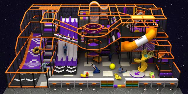 High Demand Jungle Theme Indoor Playground with Ball Pool