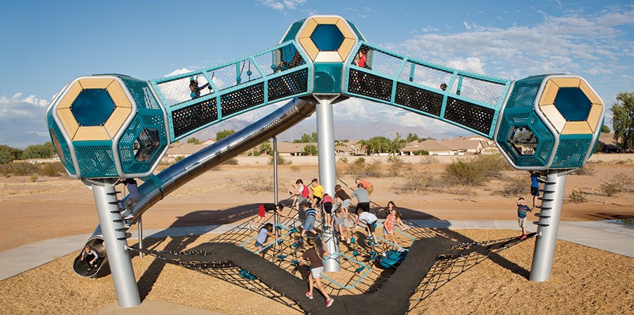 Outdoor Park Children Custom Playground 
