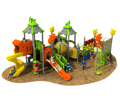 Amusement Park Outdoor Children Combination Slide Equipment 
