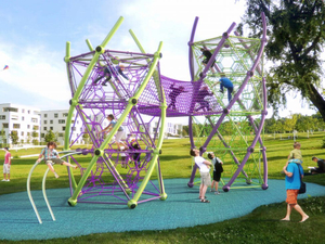Gentleman Theme Outdoor Park Playground with Customized Design
