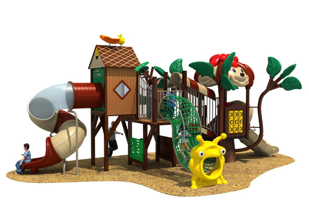 Best Forest Series Outdoor Playground For Kids with Café