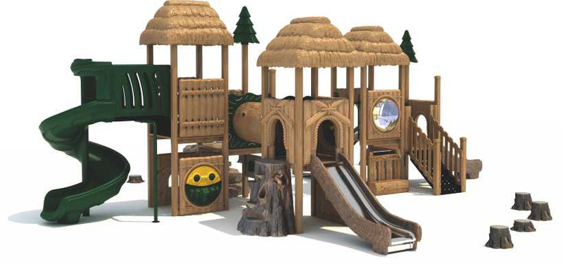 New Fashion Design Muti Function Children Outdoor Slide Playground Equipment 