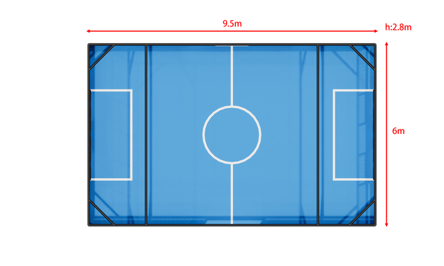 Sport Air Cushion For Football With Induction System