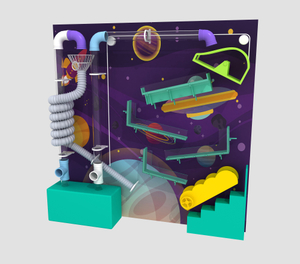 Ball Wall Game Compatibled with The Ball Pool